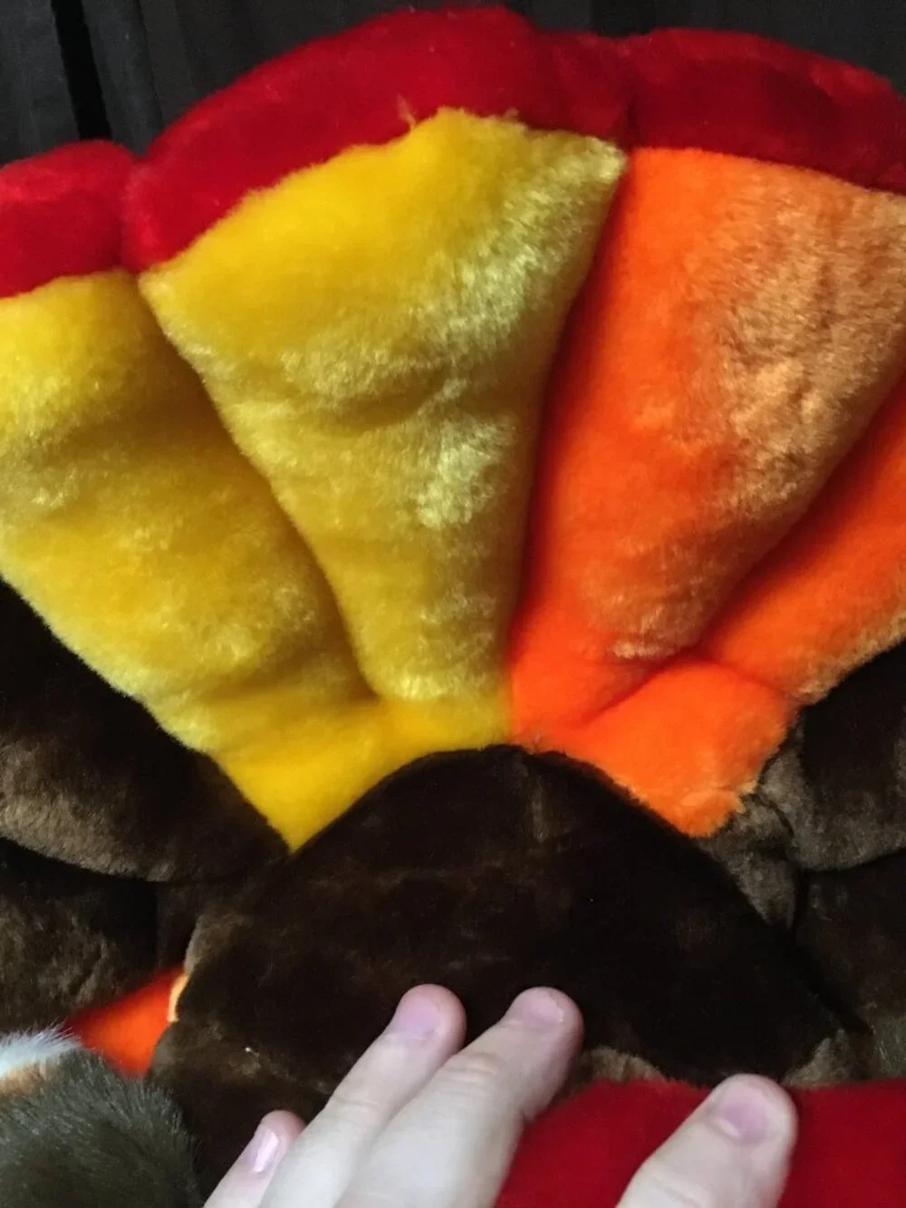 GOBBLE GOBBLE TURKEY PLUSH THANKSGIVING BIRD FK LTD 13